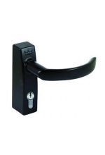 Dormakaba PHT 01 Dış Kol Siyah - Gri / Barel Dahil